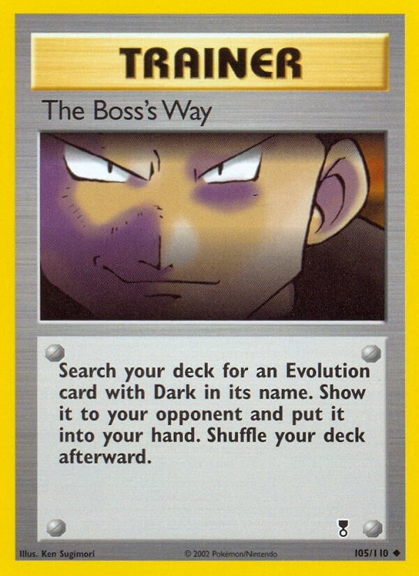 The Boss's Way (105/110) (LC)