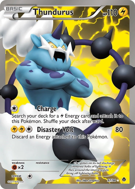 Thundurus (97 Full Art) (97/98) (EPO)