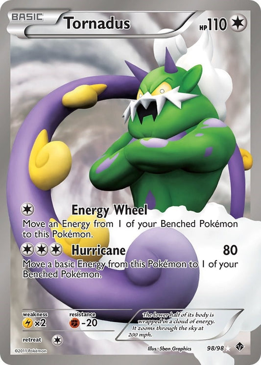 Tornadus (98 Full Art) (98/98) (EPO)