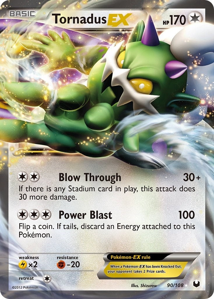 Tornadus EX (90/108) (DEX)