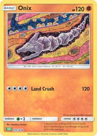 Onix 010/034 - NM
