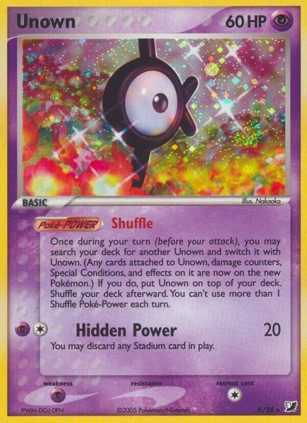 Unown (K) (K/28) (UF)