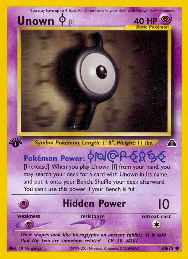 Unown [I] (68/75) (N2)