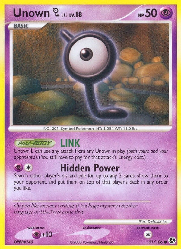 Unown [L] (91/106) (GE)