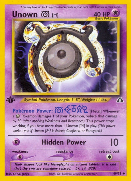 Unown [M] (49/75) (N2)