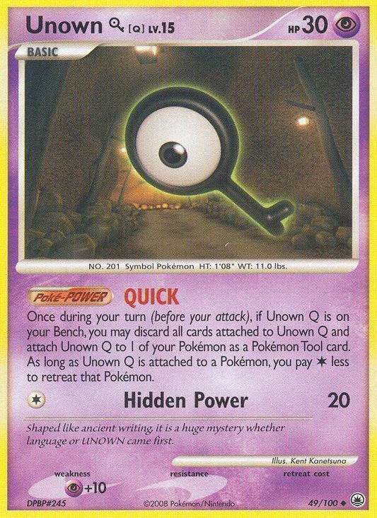 Unown [Q] (49/100) (MD)