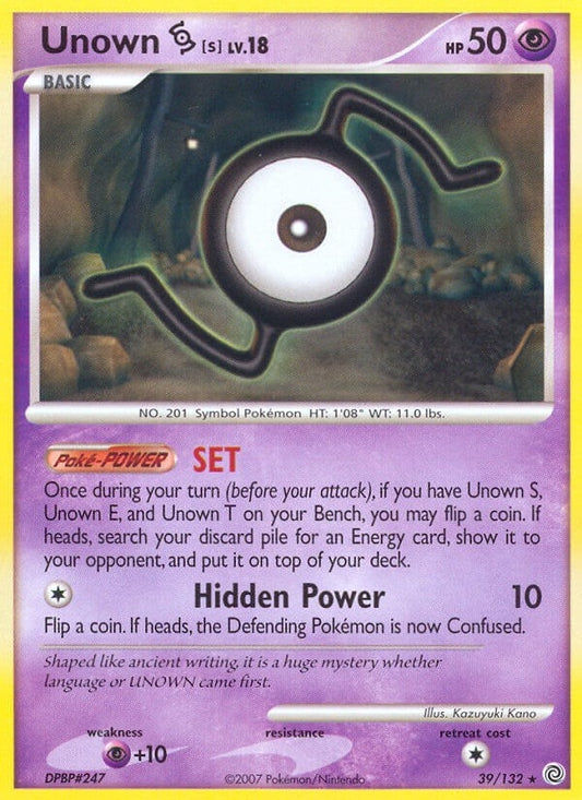 Unown [S] (39/132) (SW)
