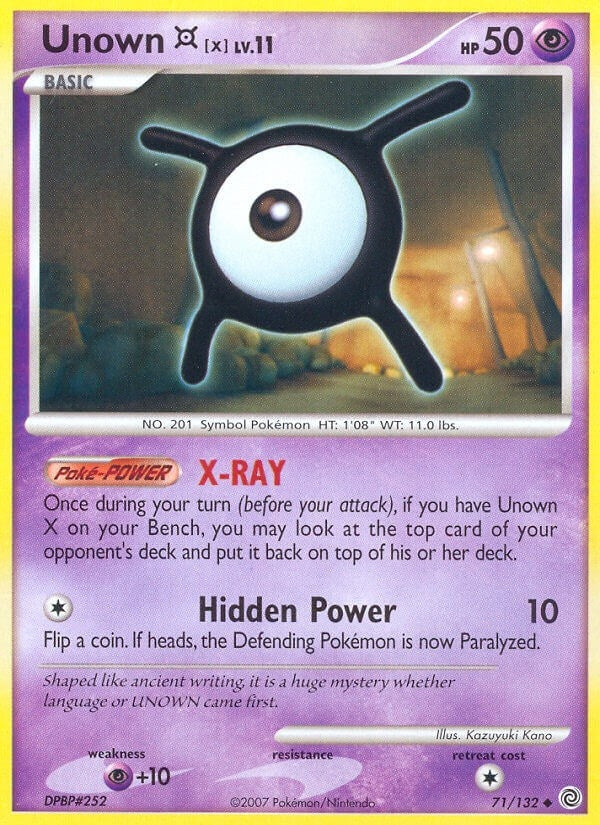 Unown [X] (71/132) (SW)