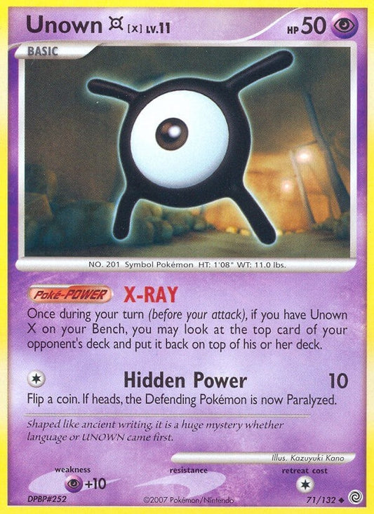 Unown [X] (71/132) (SW)