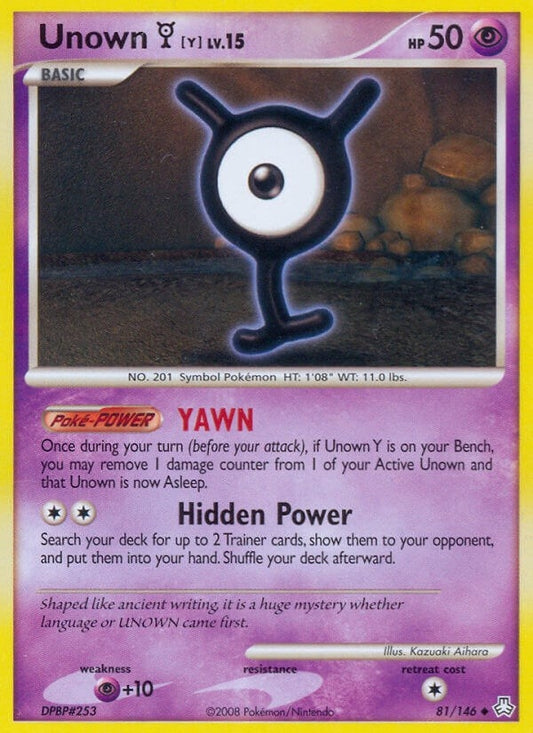 Unown (Y) (81/146) (LA)