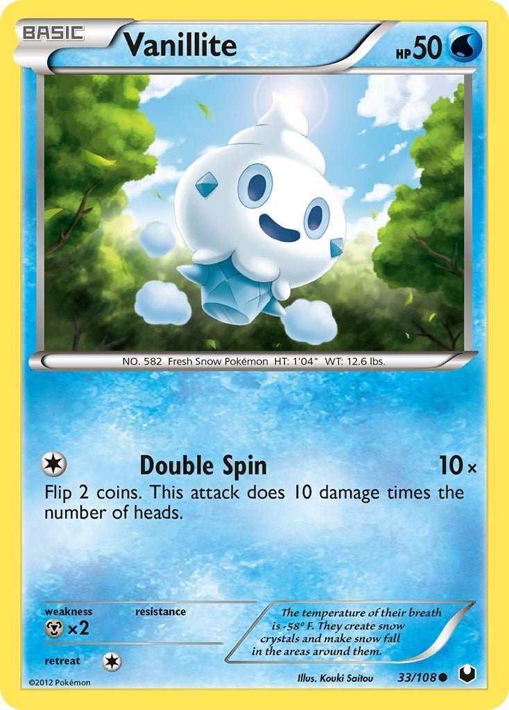 Vanillite (33/108) (DEX)