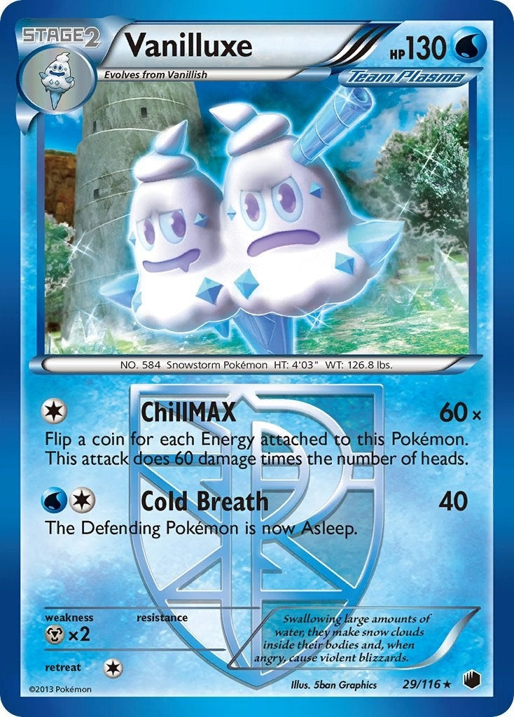 Vanilluxe (Team Plasma) (29/116) (PLF)