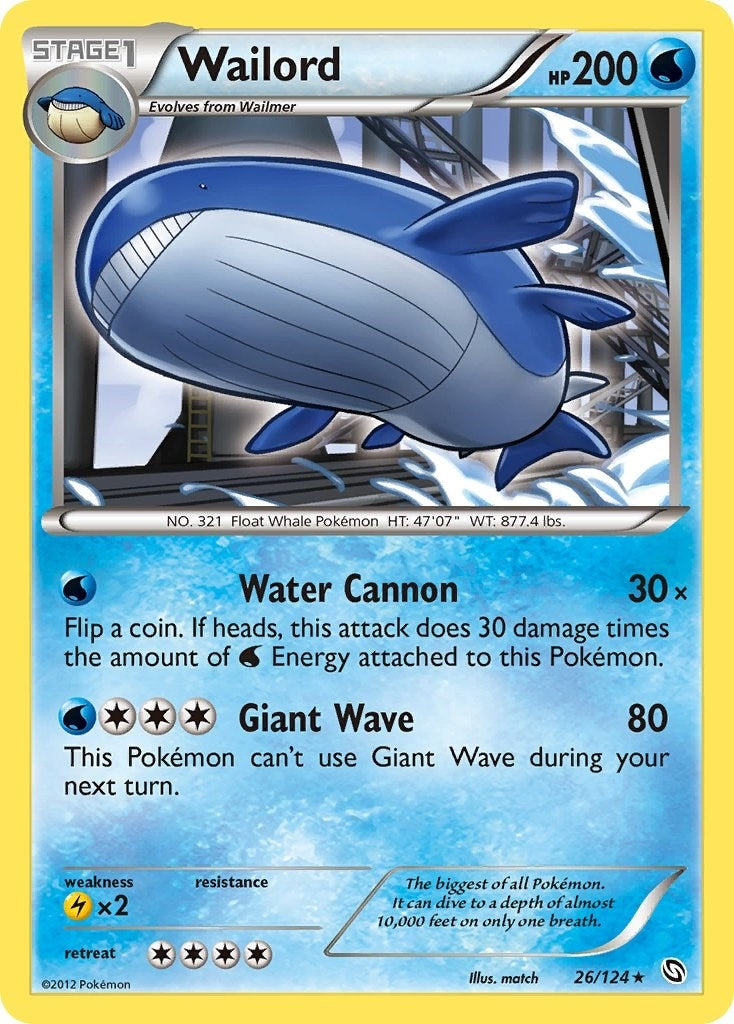 Wailord (26/124) (DRX)