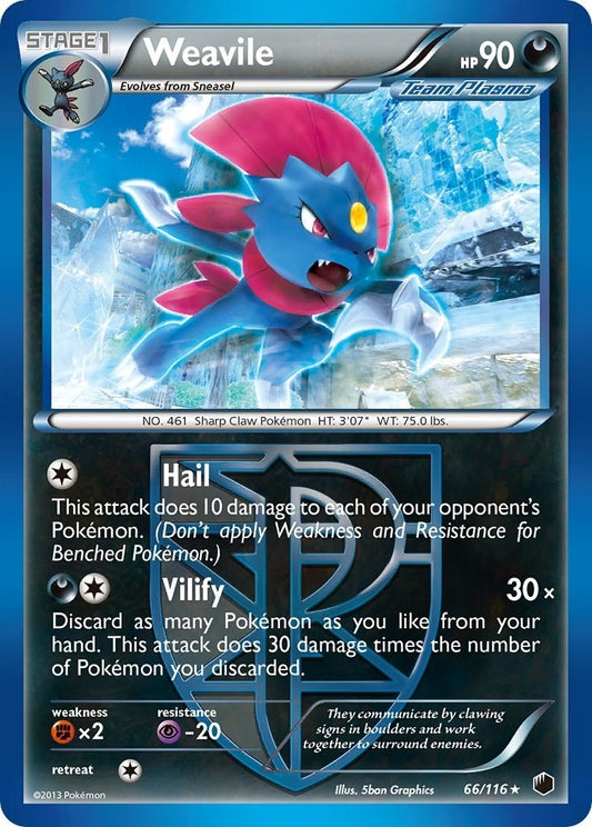 Weavile (Team Plasma) (66/116) (PLF)