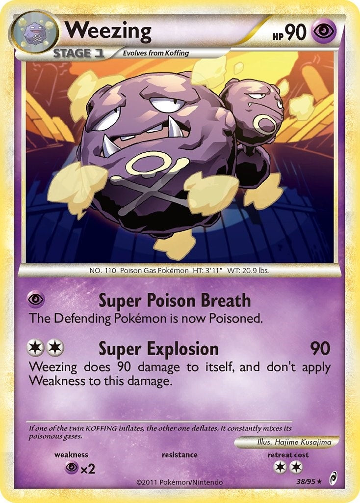 Weezing (38/95) (CL)