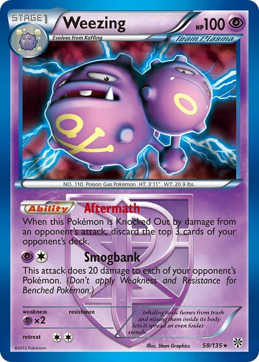 Weezing (Team Plasma) (58/135) (PLS)