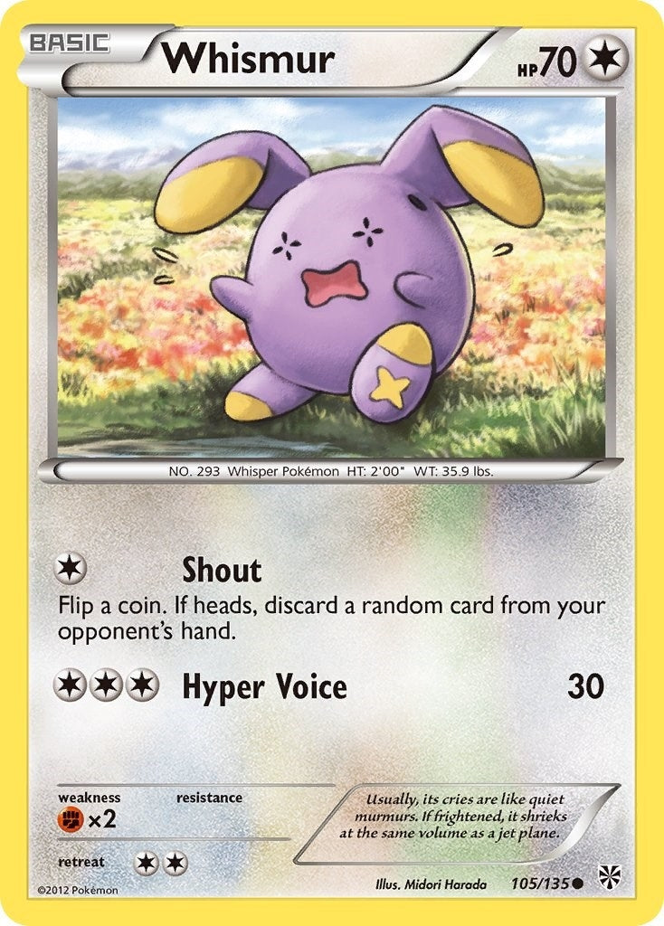 Whismur (105/135) (PLS)