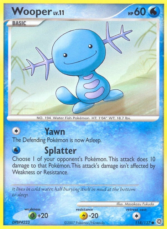 Wooper (118/132) (SW)