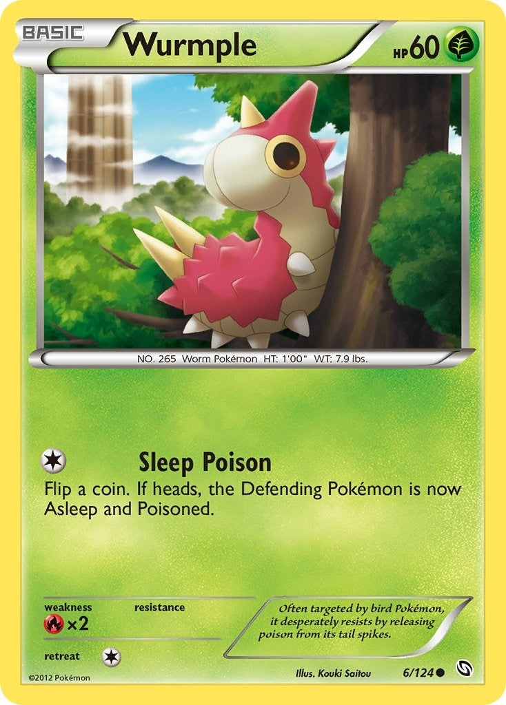 Wurmple (6/124) (DRX)