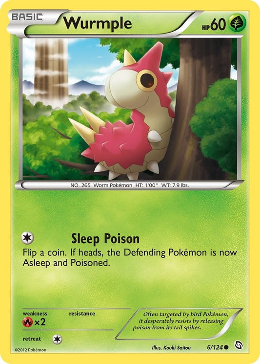 Wurmple (6/124) (DRX)