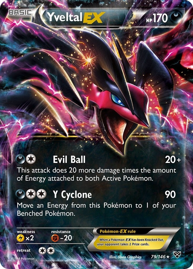 Yveltal EX (79/146) (XY)