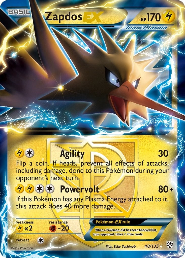Zapdos EX (Team Plasma) (48/135) (PLS)
