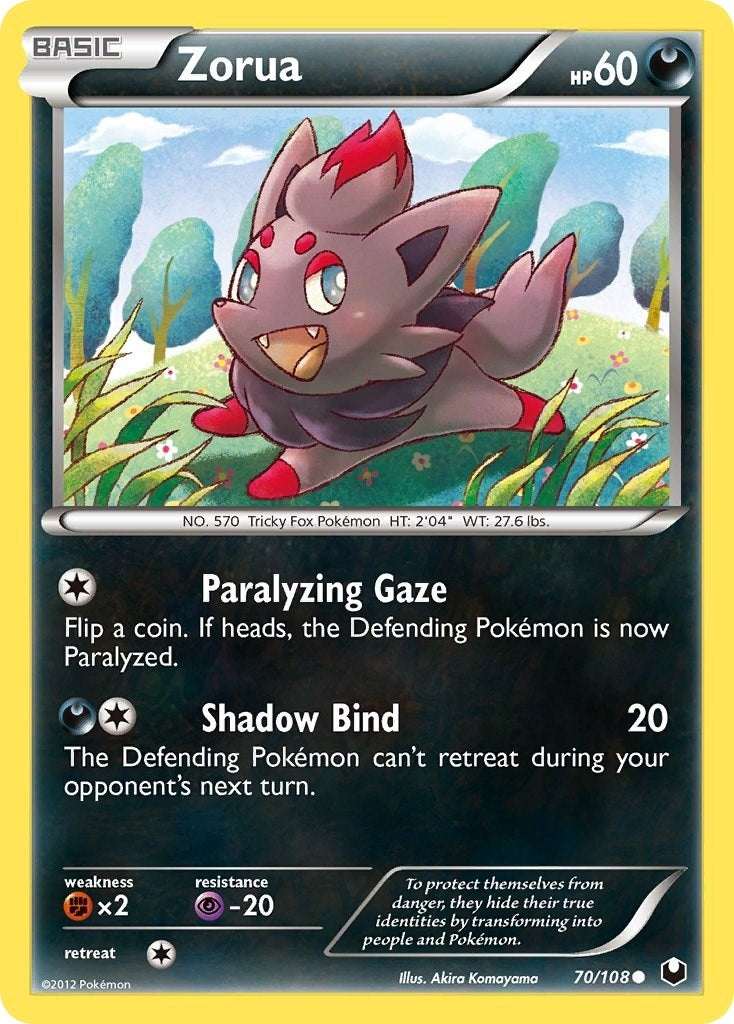 Zorua (70) (70/108) (DEX)