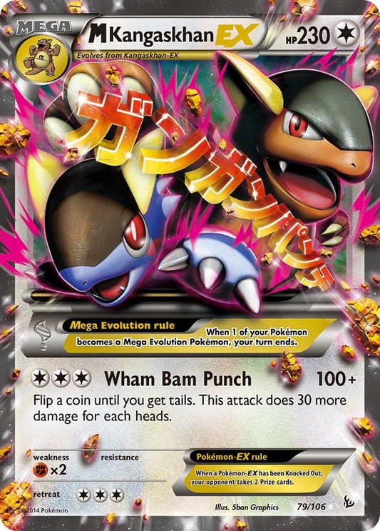 M Kangaskhan EX (79/106) (FLF)