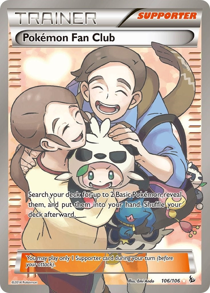 Pokemon Fan Club (106 Full Art) (106/106) (FLF)