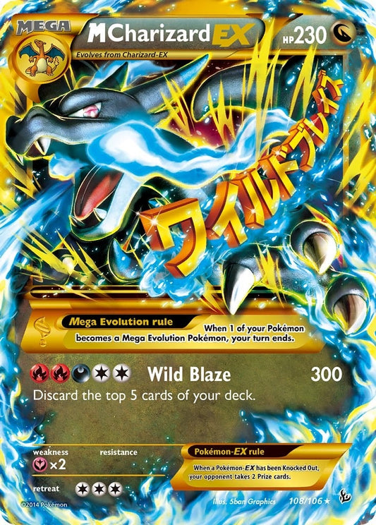 M Charizard EX (X) (Secret) (108/106) (FLF)