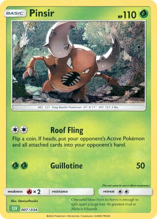 Pinsir 007/034 - NM