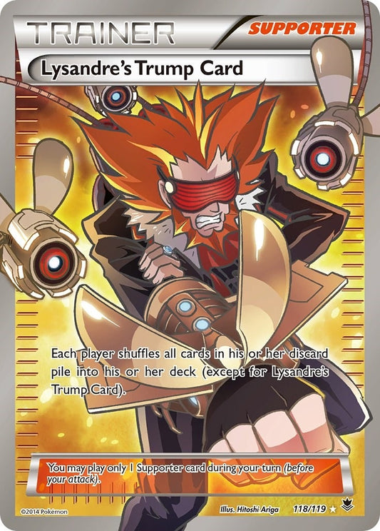 Lysandre's Trump Card (118 Full Art) (118/119) (PHF)
