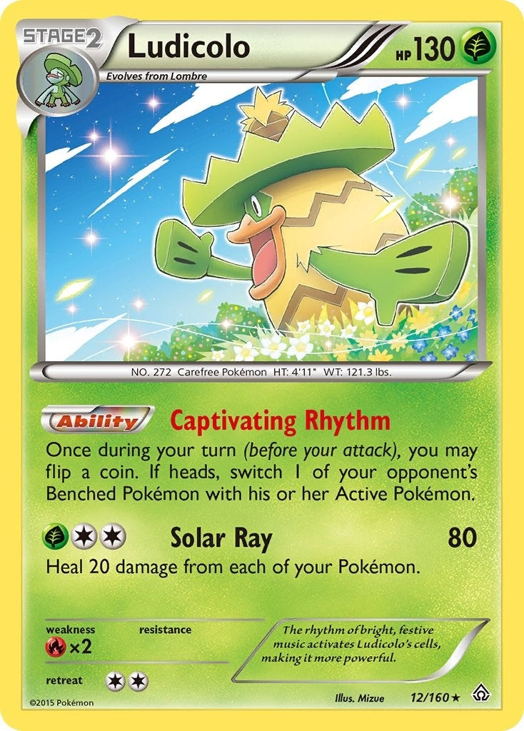 Ludicolo (12/160) (PRC)