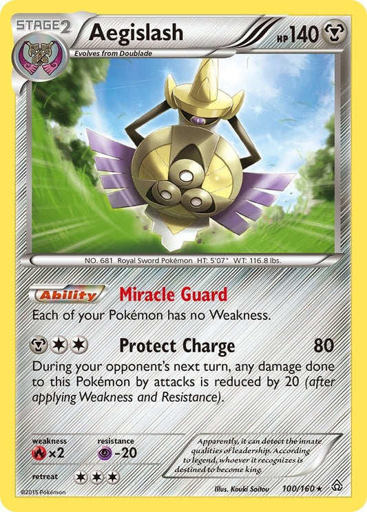 Aegislash (100/160) (PRC)