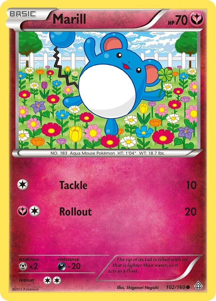 Marill (102/160) (PRC)