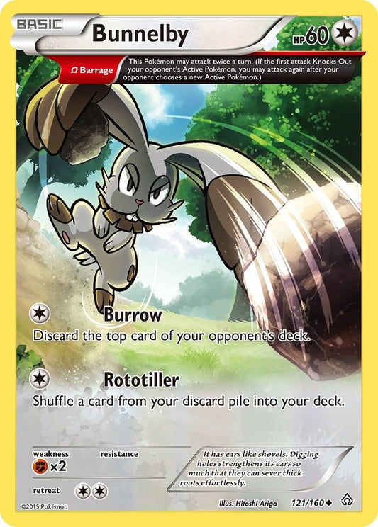 Bunnelby (Omega) (121/160) (PRC)