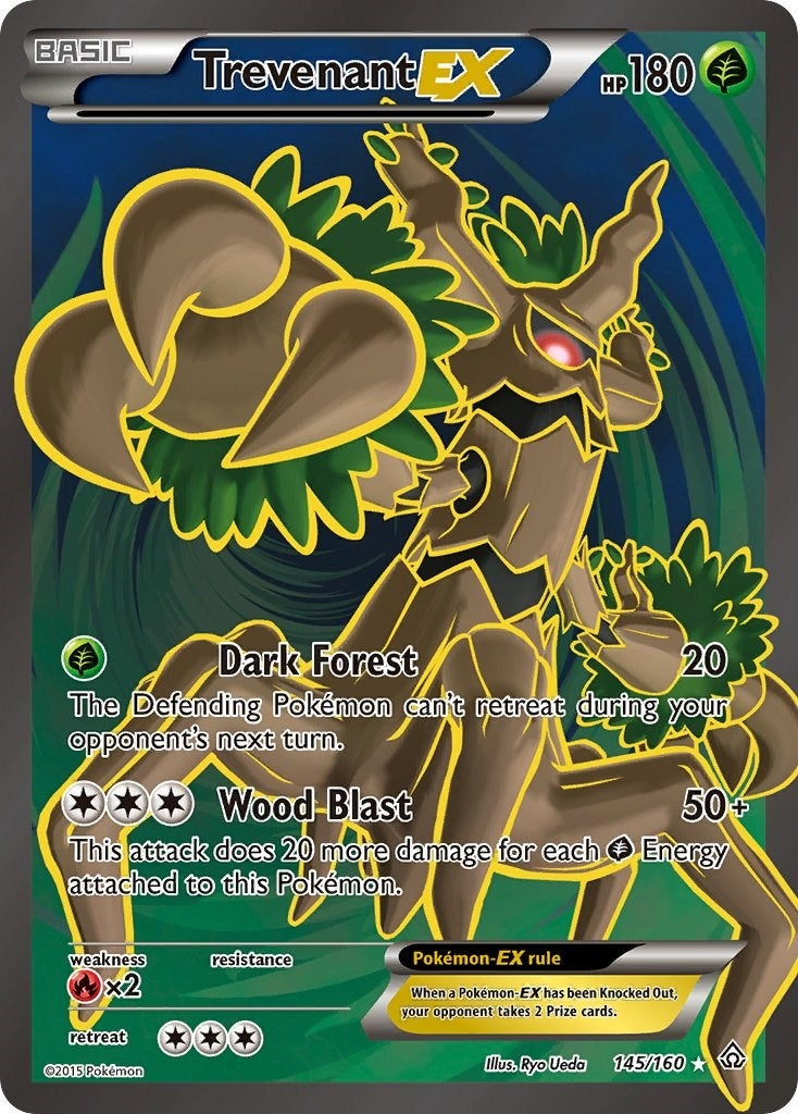 Trevenant EX (145 Full Art) (145/160) (PRC)