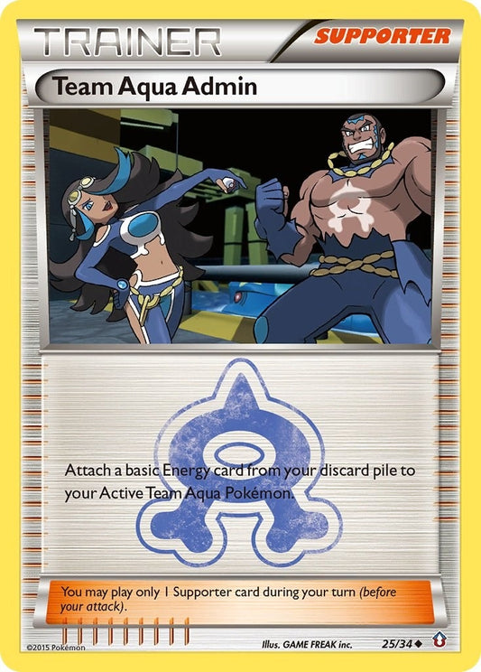 Team Aqua Admin (25/34) (DCR)