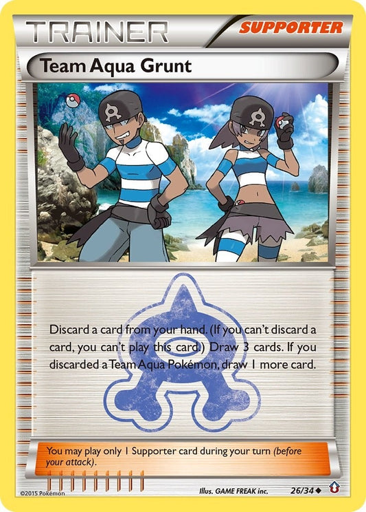 Team Aqua Grunt (26/34) (DCR)