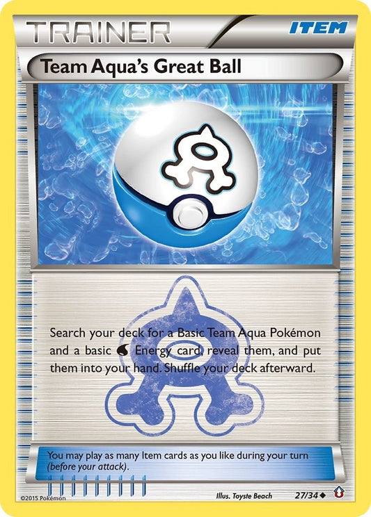 Team Aqua's Great Ball (27/34) (DCR)