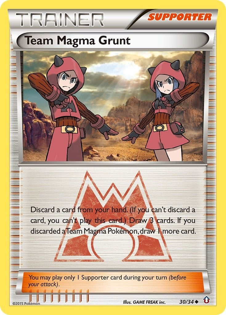 Team Magma Grunt (30/34) (DCR)