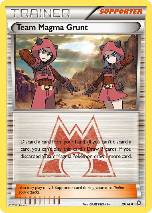 Team Magma Grunt (30/34) (DCR)