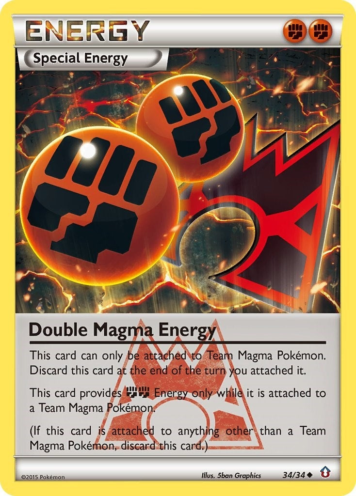 Double Magma Energy (34/34) (DCR)