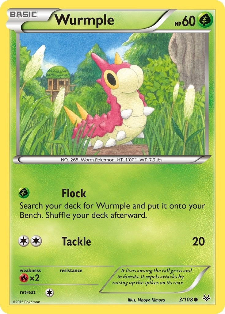 Wurmple (3/108) (ROS)