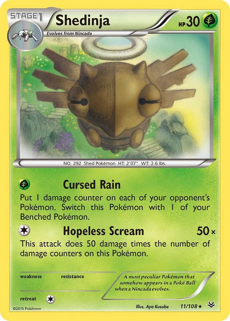 Shedinja (11/108) (ROS)
