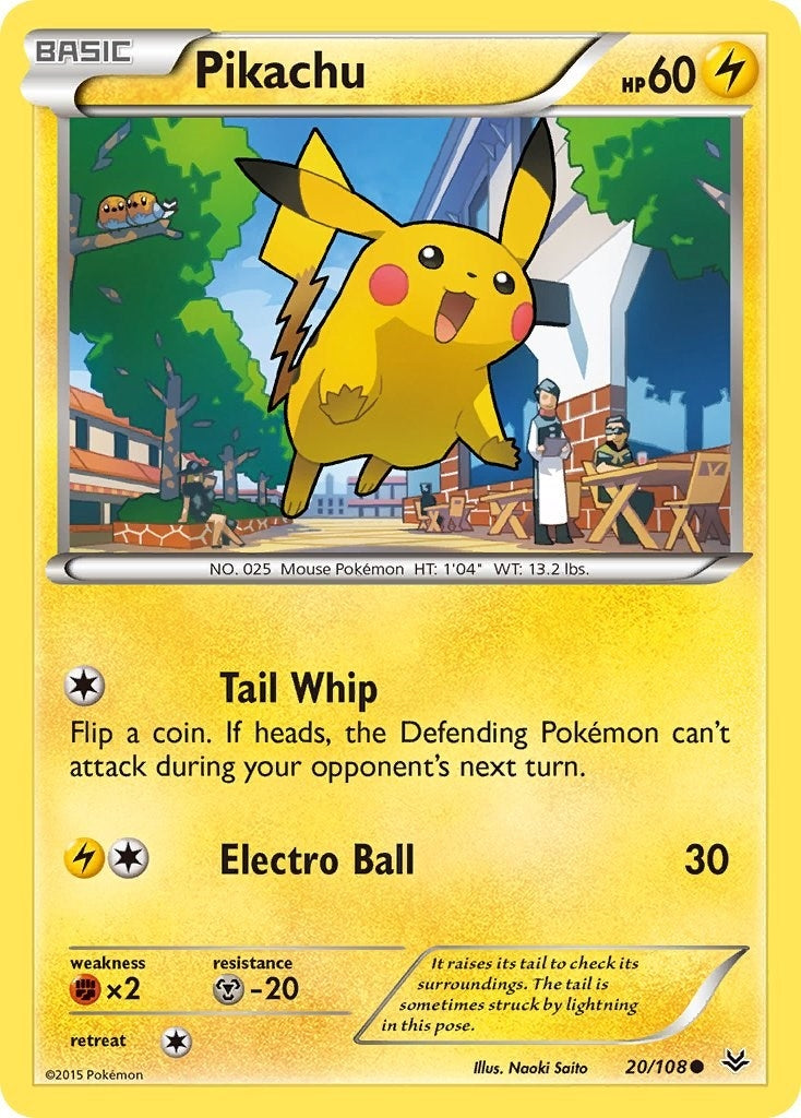 Pikachu (20/108) (ROS)