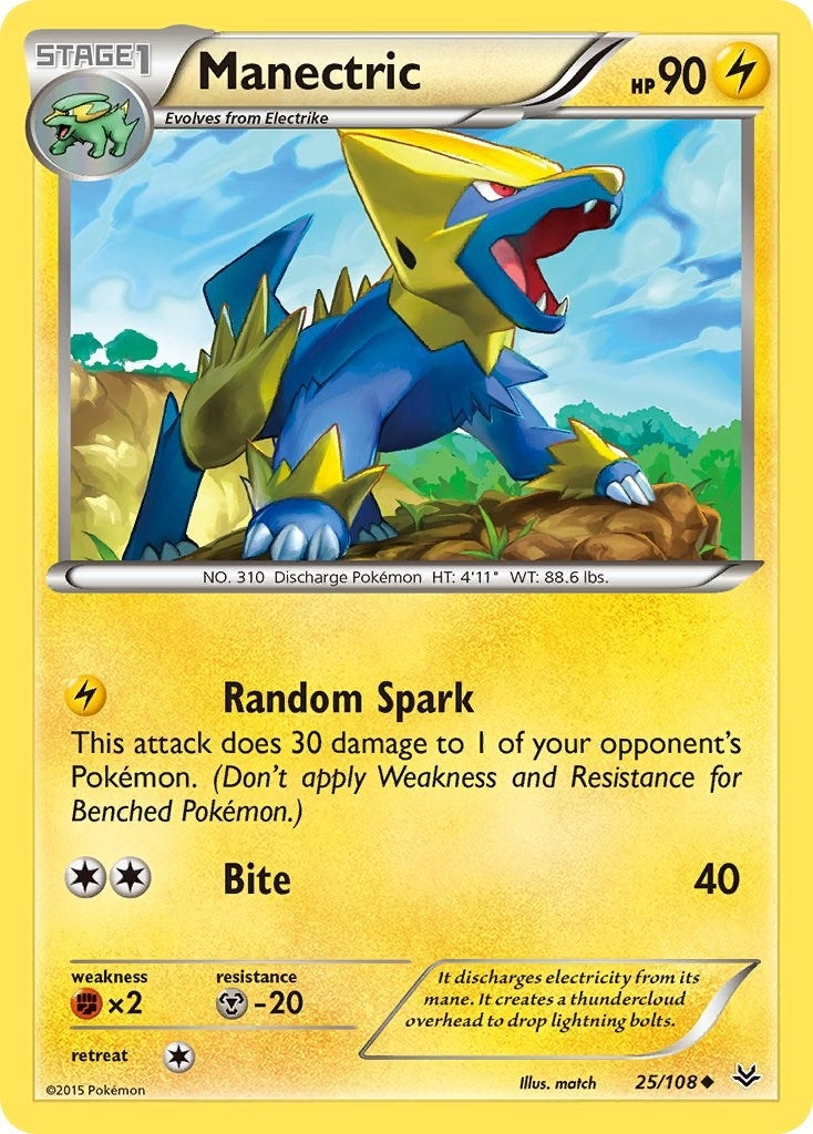 Manectric (25/108) (ROS)