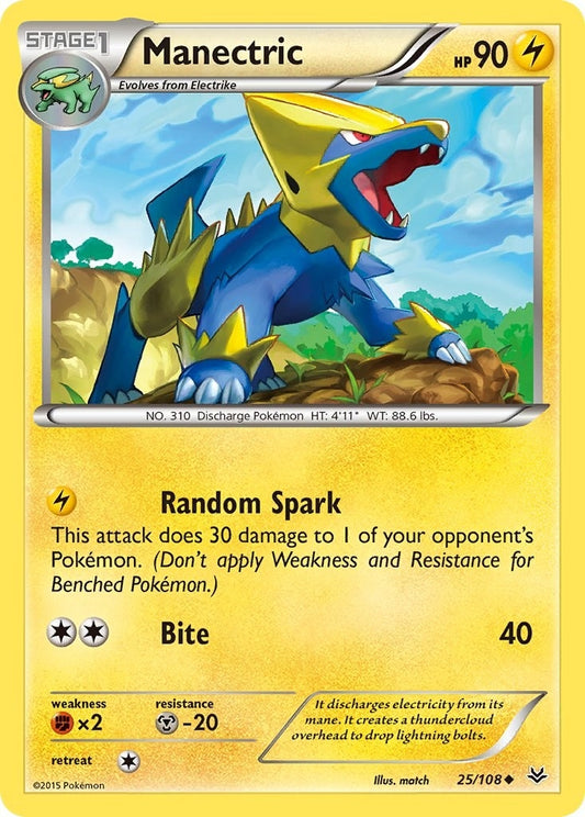 Manectric (25/108) (ROS)