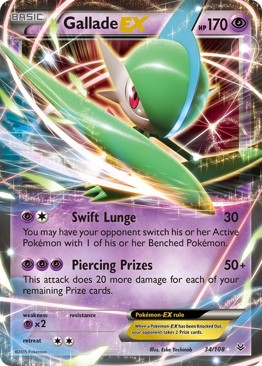 Gallade EX (34/108) (ROS)