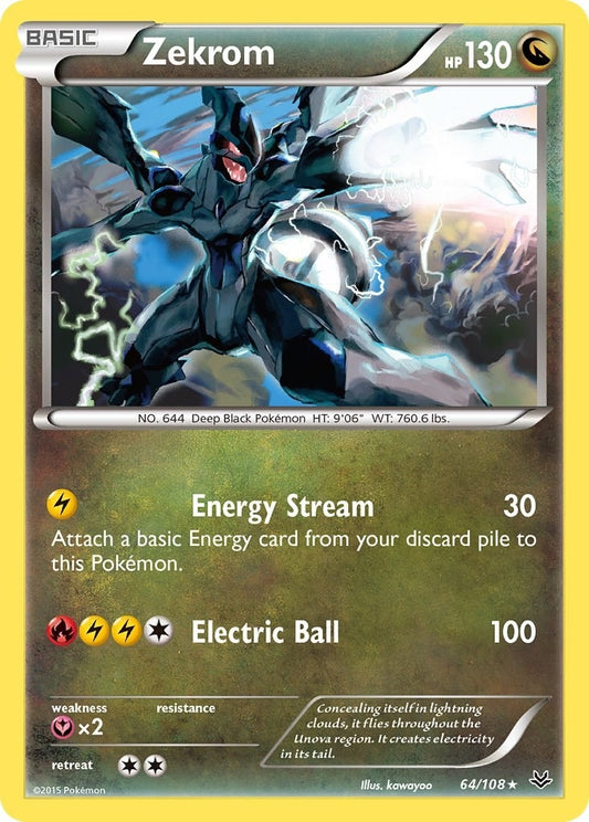 Zekrom (64/108) (ROS)